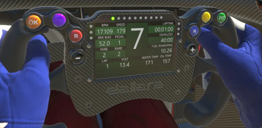 Race 仪表页面