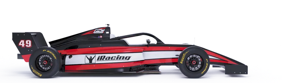 FIA F4 车辆侧视图