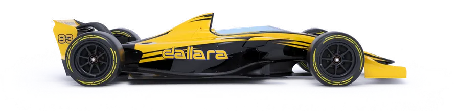 Dallara iR-01 车辆侧视图